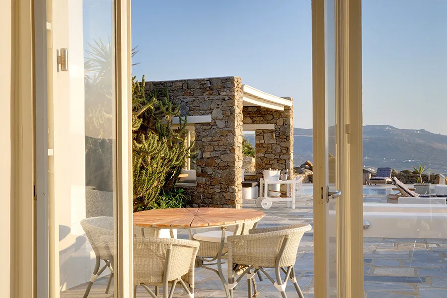 the king of villas rental mykonos