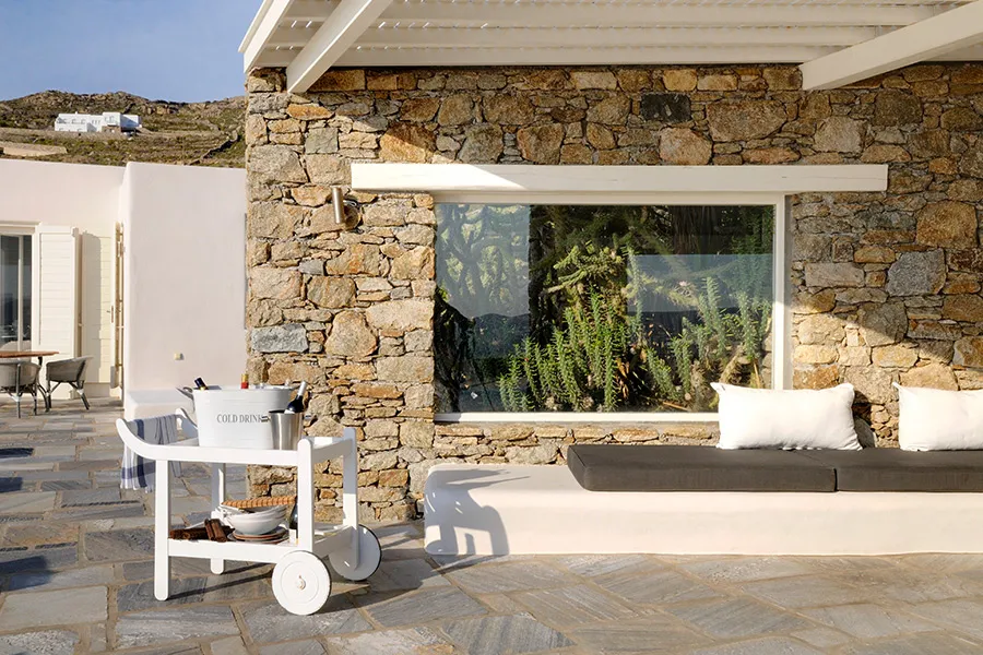 the king of villas rental mykonos