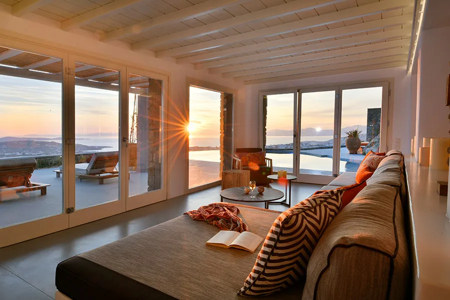 the king of villas rental mykonos