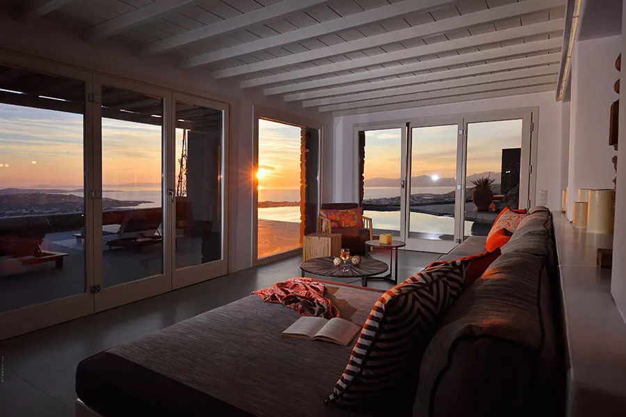 the king of villas rental mykonos