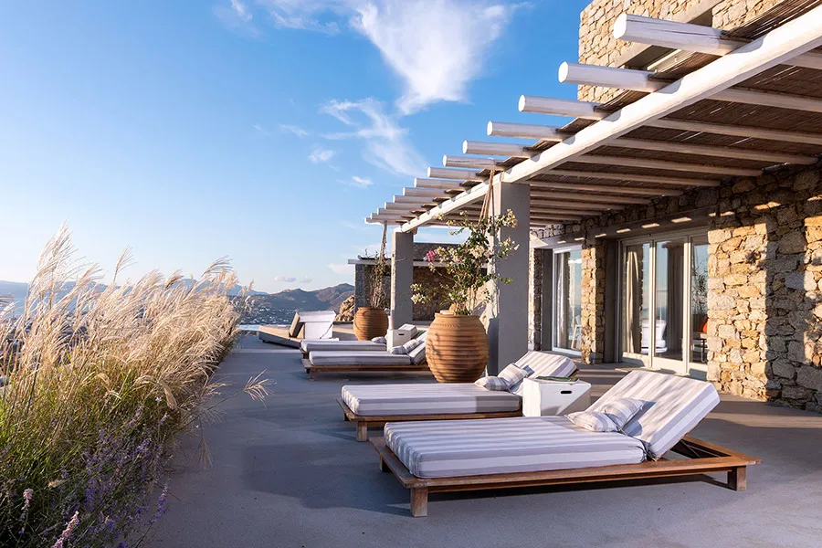 the king of villas rental mykonos