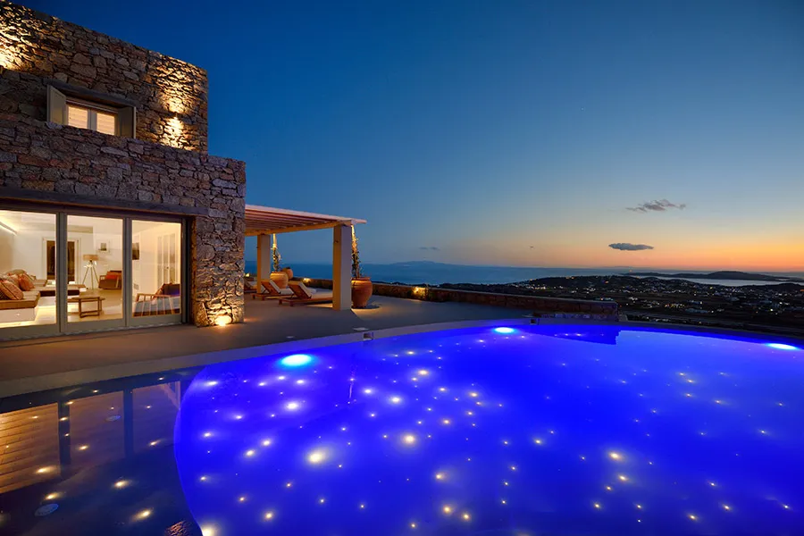 the king of villas rental mykonos