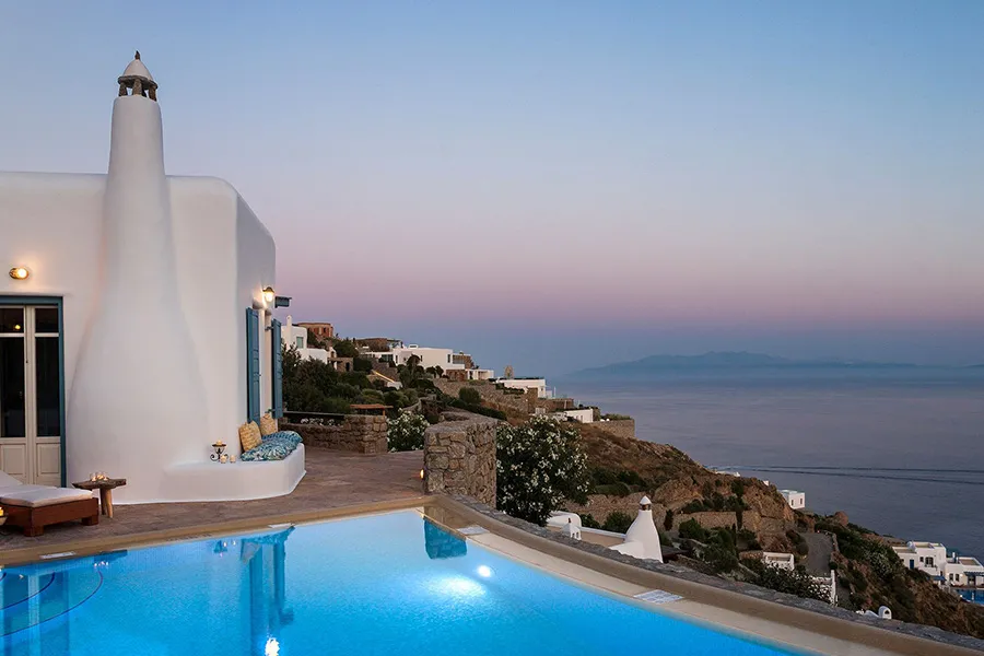 the king of villas rental mykonos