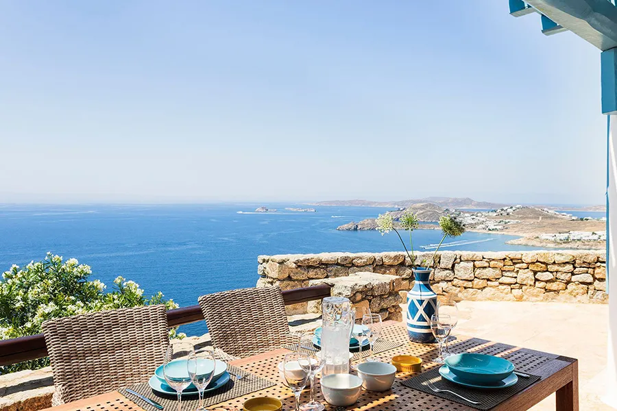 the king of villas rental mykonos