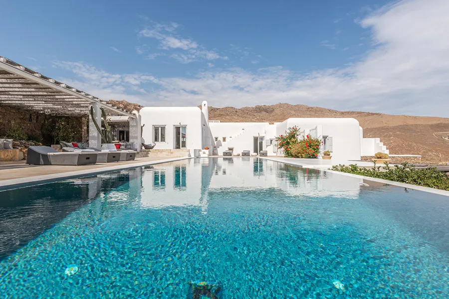 the king of villas rental mykonos