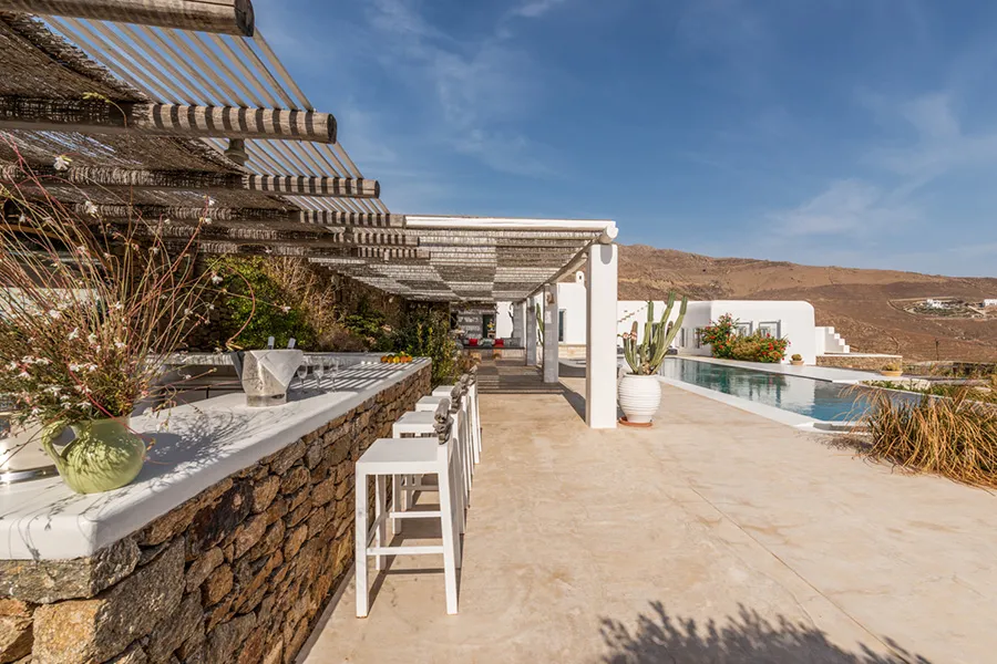 the king of villas rental mykonos