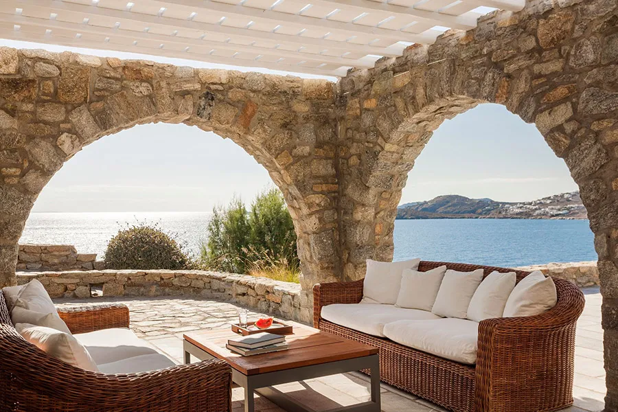 the king of villas rental mykonos