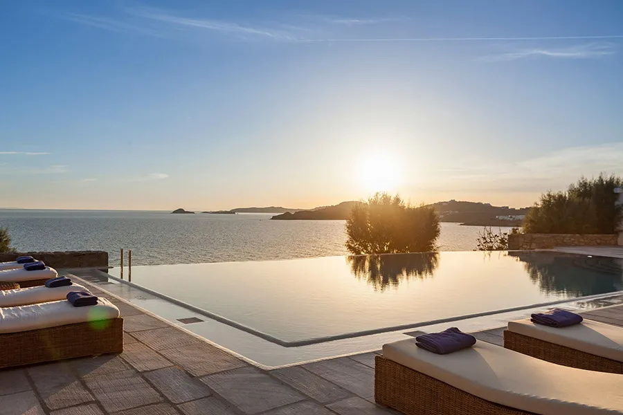 the king of villas rental mykonos