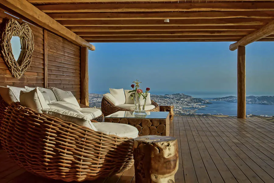 the king of villas rental mykonos