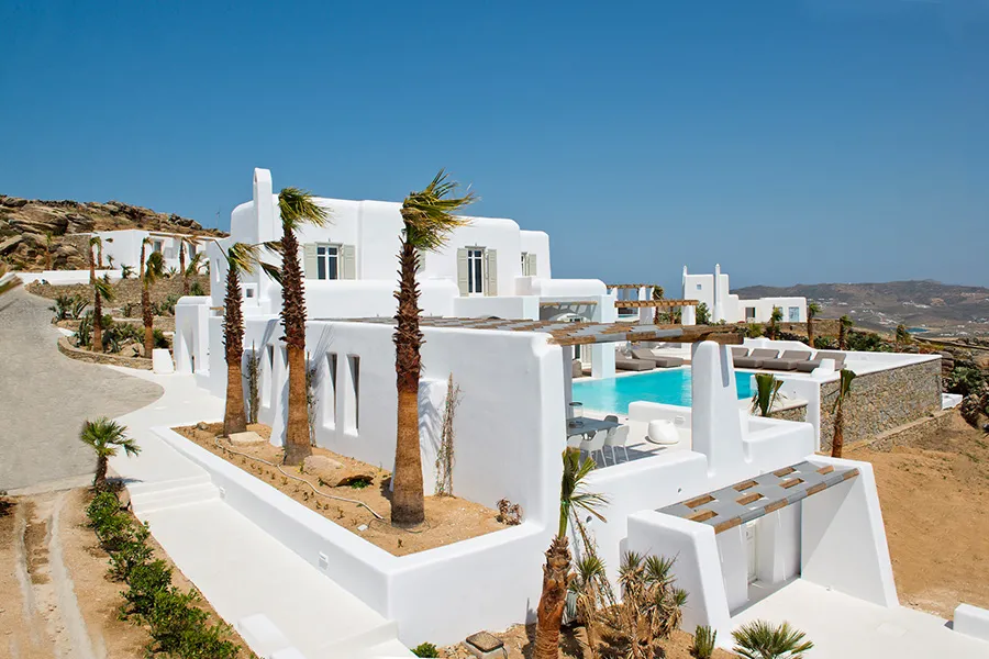 the king of villas rental mykonos