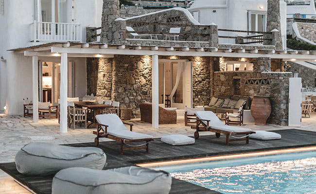 king villas mykonos kings queens villa